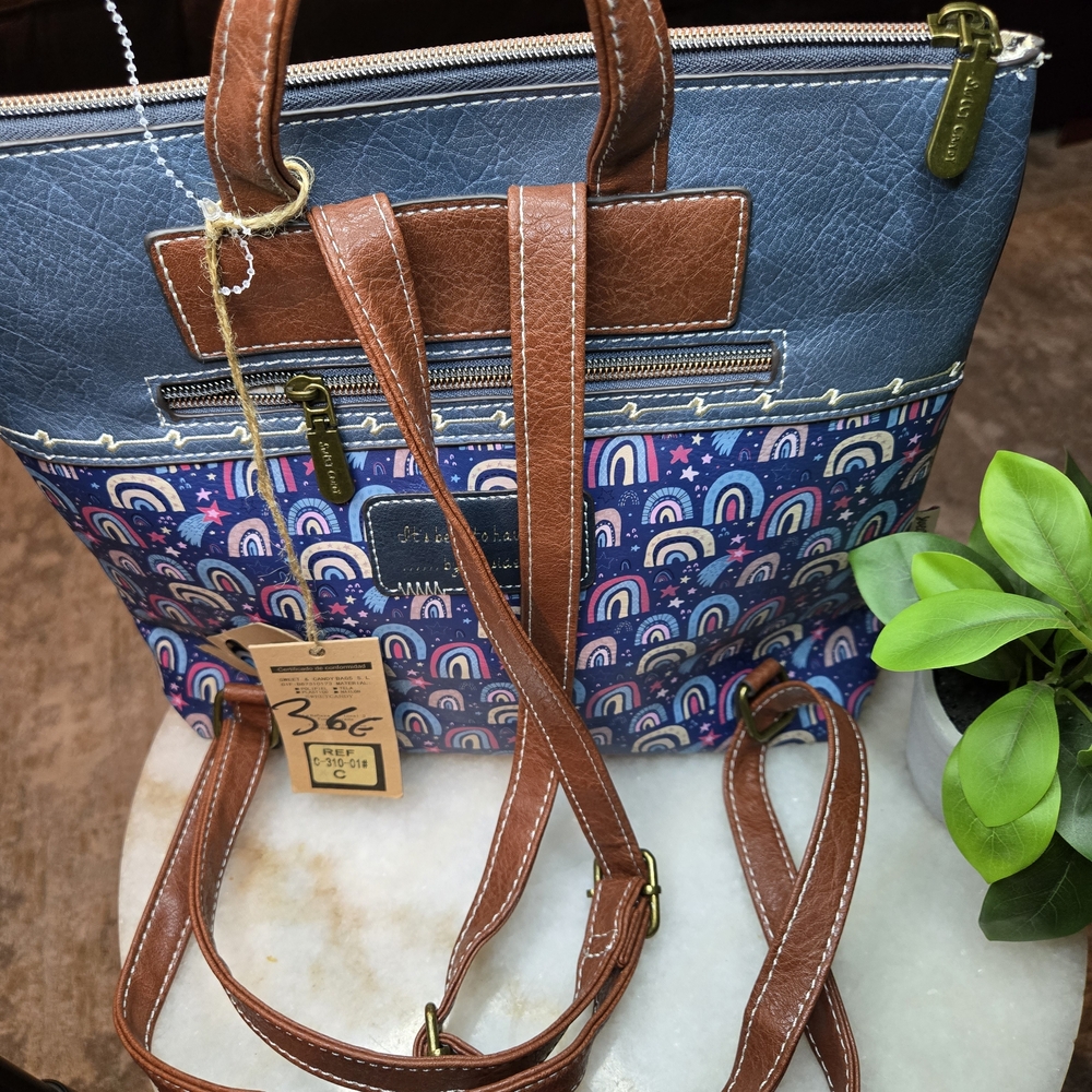 Women's Multicolor Backpack - Picture 2 of 12